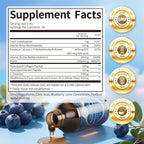 Liquid Biotin & Collagen Drops - 20000 µg de Biotina con Colágeno Líquido - 59 ml