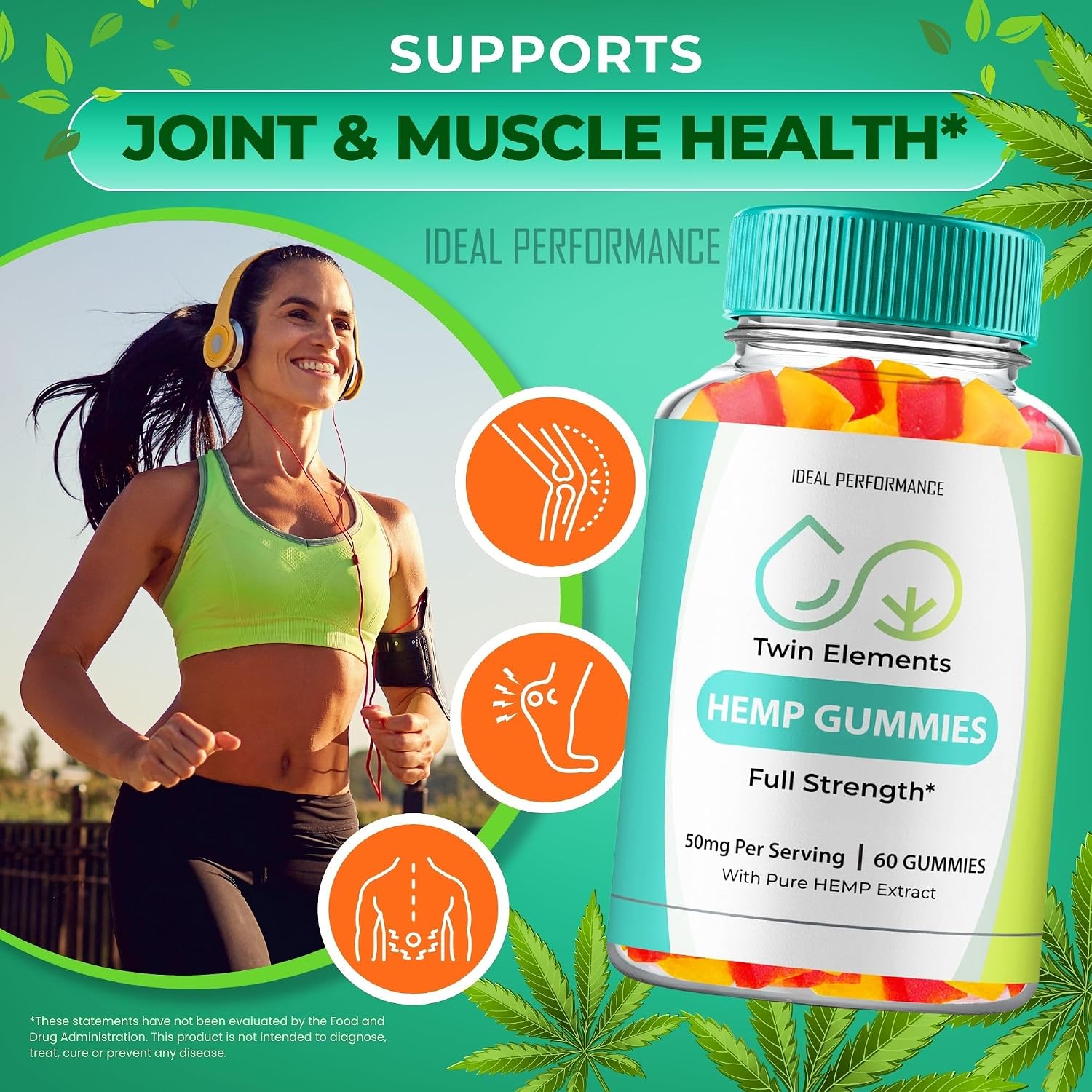 Twin Elements Gummies (2 Paquetes)