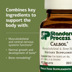 Standard Process Calsol - Calcio y Fósforo - 90 tabletas