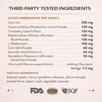 VetriScience Quick Action UT Health - Suplemento urinario para perros - 90 tabletas masticables con sabor ahumado