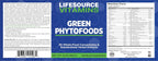 LifeSource Vitamins Green Phyto Foods 10 oz - 27 Organic Veggies - 72 Minerals