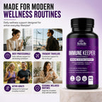 HerbaMe Immune Support – Fórmula de Bienestar Diario 15 en 1 con Saúco, Quercetina, Zinc, Vitamina C y Selenio