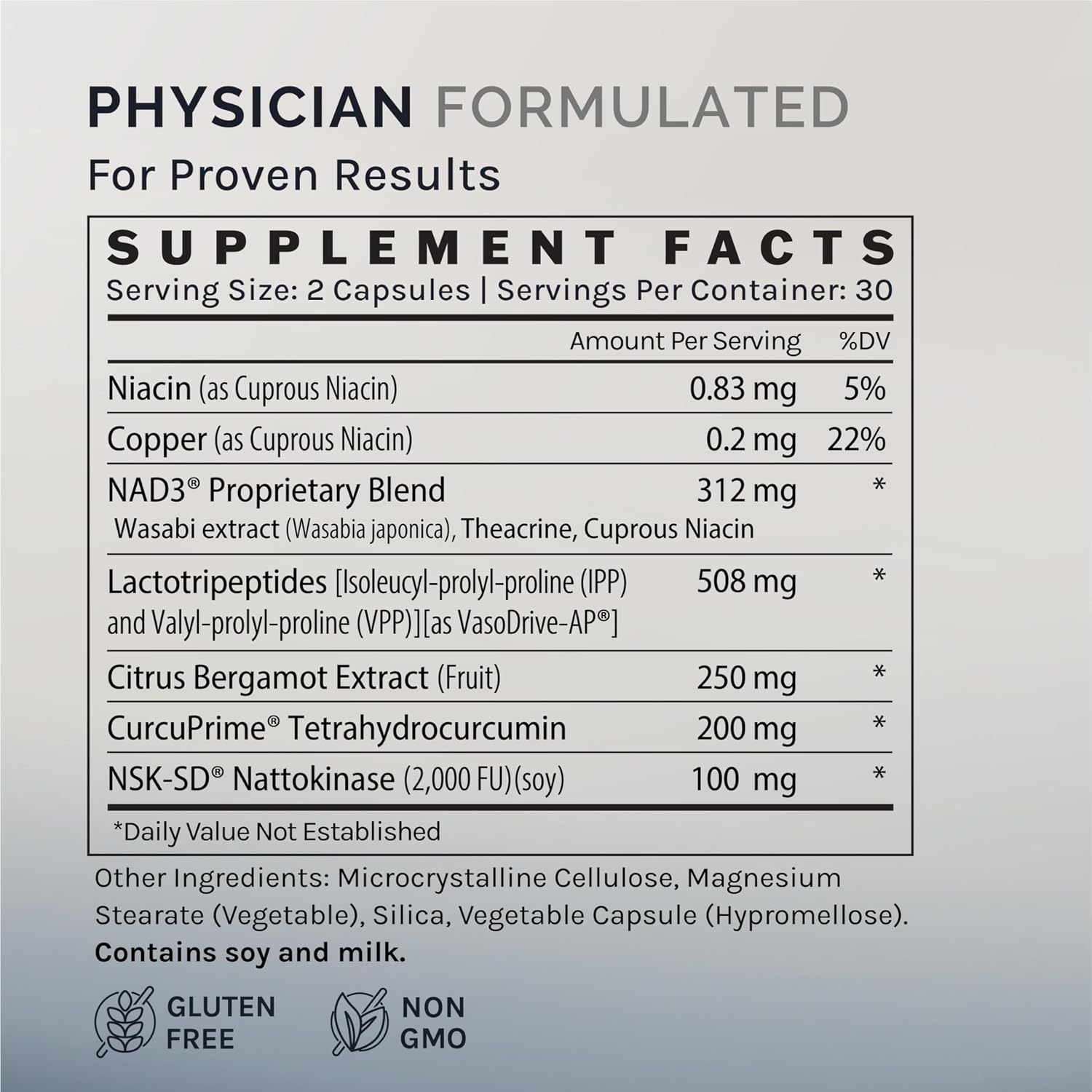 InfiniWell Cardio Prime+ - Suplemento para la Salud del Corazón (60 Cápsulas)