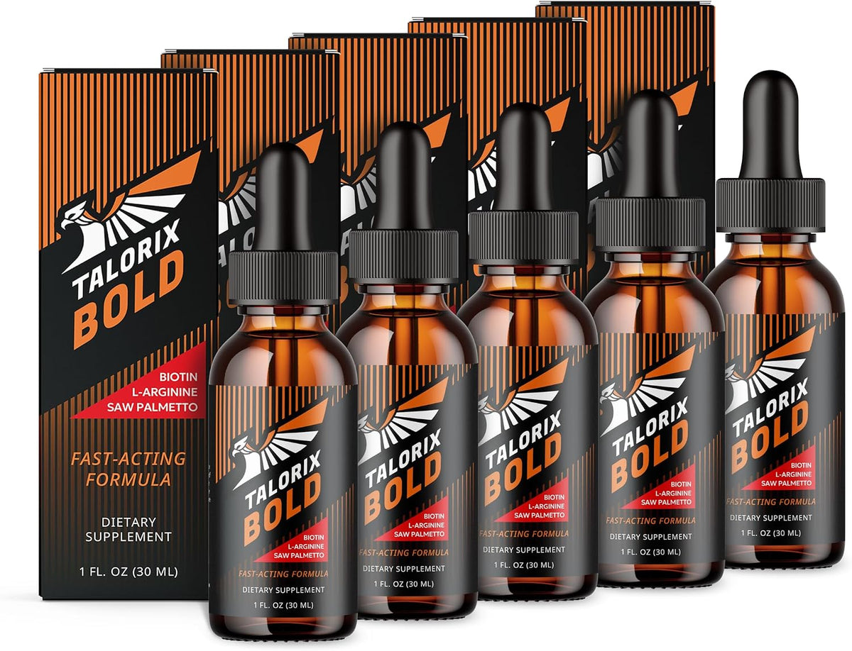 Talorix Bold Gotas para Hombres con Biotina, – Biotina (vitamina B8): Contribuye al metabolismo energético normal – Image 1