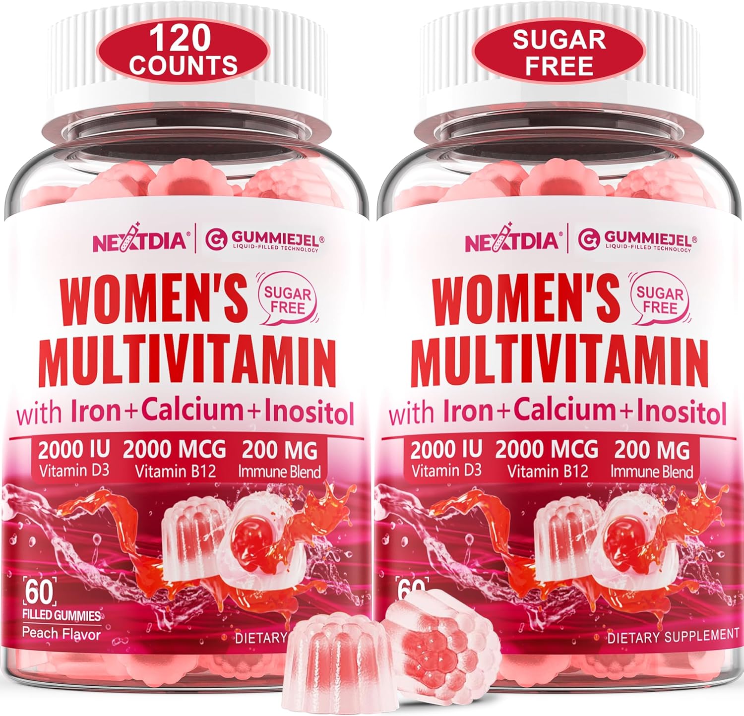 Nextdia Multivitamínico Metilado para Mujeres en Gominolas - 60 unidades