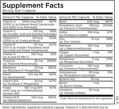 Metabolic Maintenance The Big One Plus – Fórmula sin hierro: Ideal para quienes no necesitan suplementación – Image 5