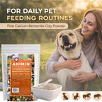 Calcium Bentonite Clay for Pets – 100% Natural Mineral Powder