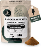 Jungle Powders Extracto de Fadogia Agrestis para Hombres, Concentración 50:1, 141 g (5 oz), 313 Servicios