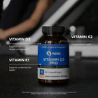 Designs for Sport Vitamin D3 Pro - Vitamina D3, K1 y K2 60 Cápsulas