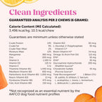 Pet Honesty Suplemento Multivitamínico 10 en 1 para Perros con Glucosamina y Probióticos - 90 Comprimidos Sabor Pollo