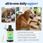 Taily Multivitamin with Liquid Collagen – 12-in-1 Super Daily Formula para Perros y Gatos