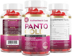 Panto Gold Vitamin B5 y Biotina Gummies para Piel, Cabello y Uñas