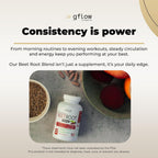 Gflow Vitamins Cápsulas de Remolacha Orgánicas con Vitamina C y Zinc - 180 Cápsulas Veganas