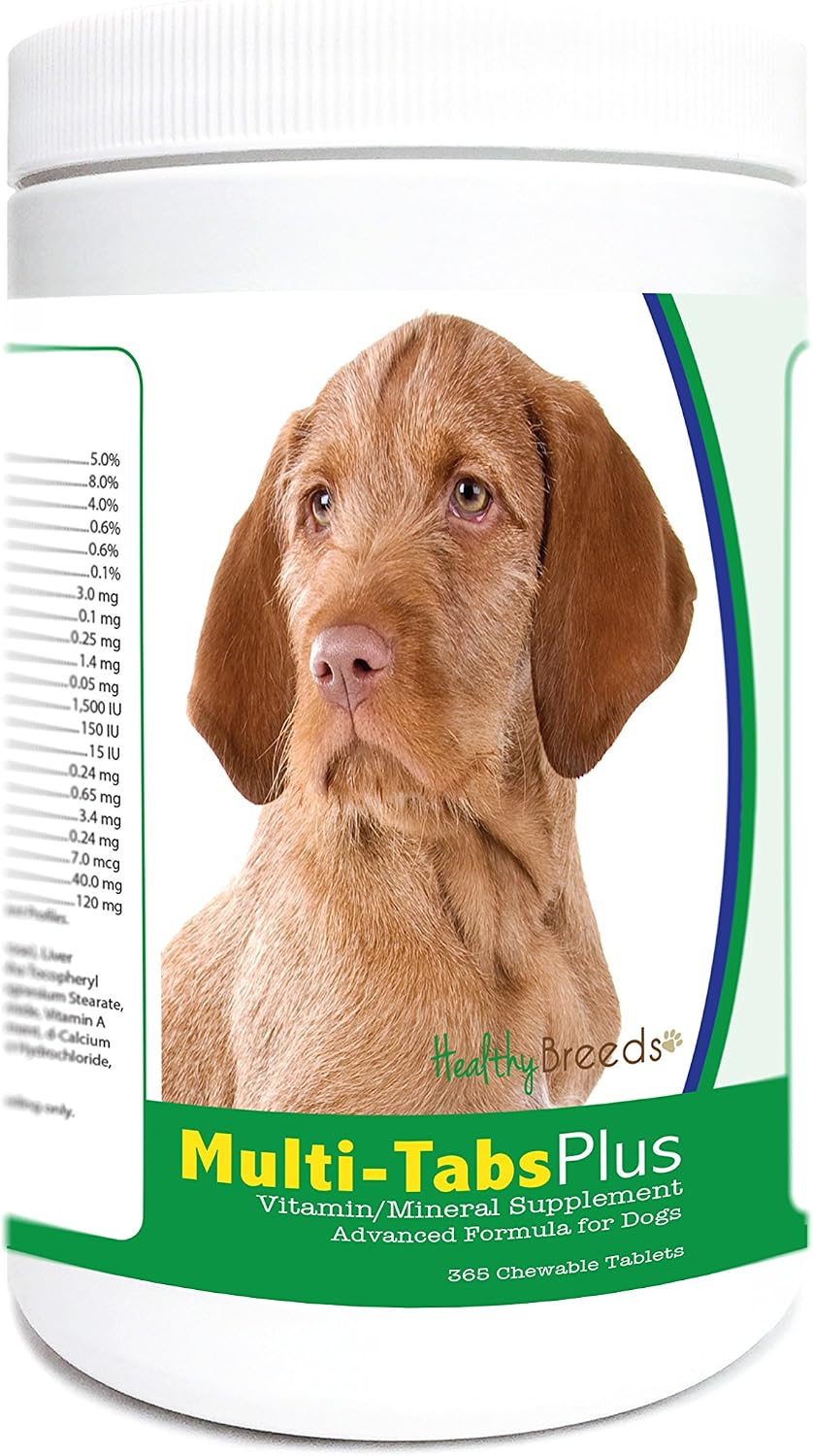 Healthy Breeds Multi-Tabs Plus Comprimidos Masticables para Perros, 365 Unidades
