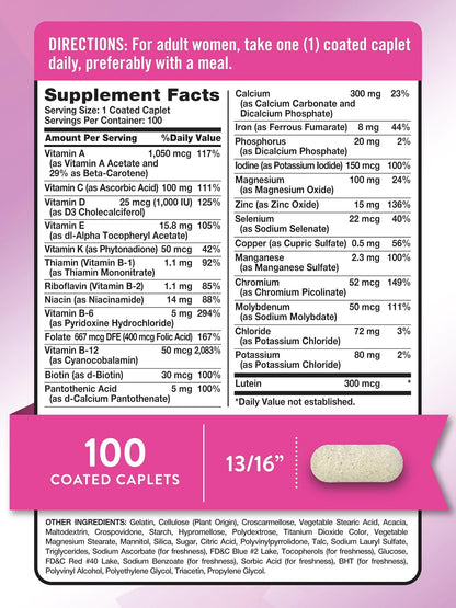 Nature's Truth Multivitamínico Mujeres 50+ | 100 Comprimidos – Image 2