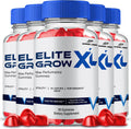 Elite Grow XL Gummies, Suplemento de Máxima Potencia, Gomitas Multivitamínicas Naturales (Paquete de 5)