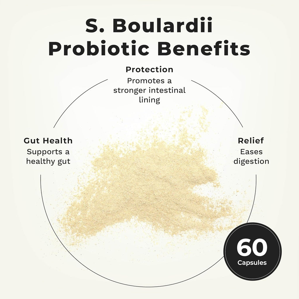LifeSeasons Essentials S. Boulardii Probiotic - 60 Cápsulas
