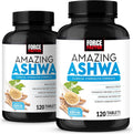 Force Factor Amazing Ashwa, Ashwagandha KSM-66 con Vitaminas y Minerales, 240 Comprimidos