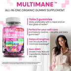 Clean Nutraceuticals Gominolas de Biotina, Colágeno y Queratina para Cabello, Piel y Uñas - Vegano