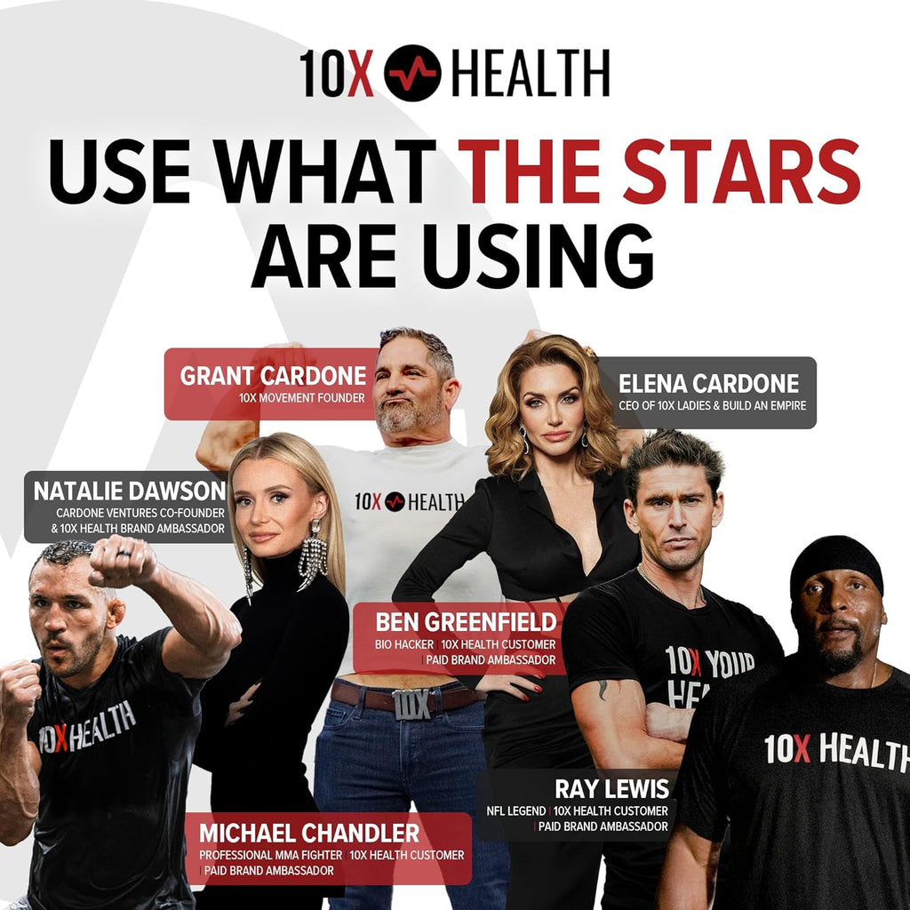 10X Health Berberine 500mg - Dihidroberberina - 30 Cápsulas