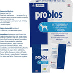 Probios Intelliflora Probióticos para Perros, Polvo Diario con Prebióticos, 200 Millones UFC/g, Sabor a Hígado de Pollo, 30 Sobres