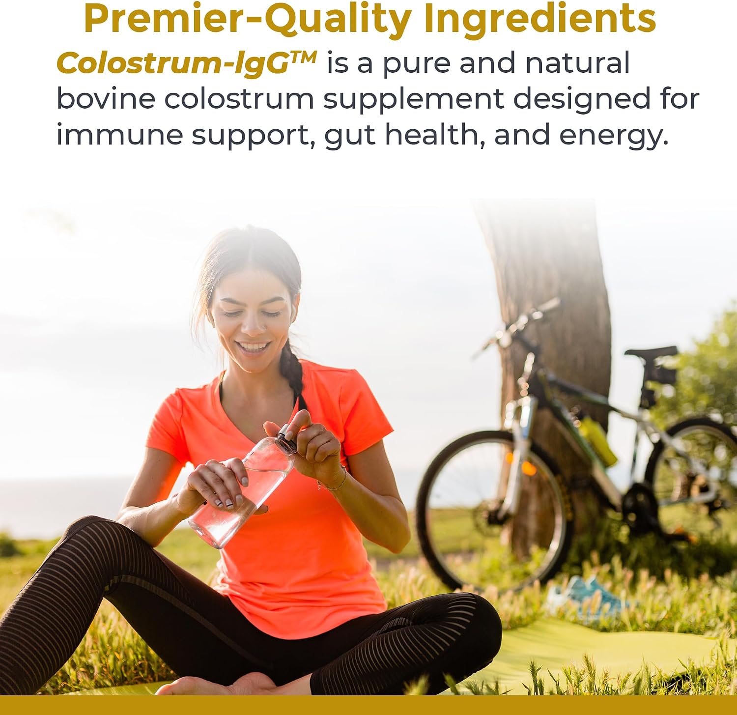 Premier Research Labs Calostro-IgG - Suplemento de Calostro Bovino, Grass Fed, para el Apoyo Inmunitario y la Salud Intestinal, con Lactoferrina, Aminoácidos, Nucleótidos - 90 Cápsulas