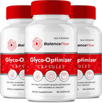 Balance Flow Glyco Optimizer - Cápsulas de Suplemento Multivitamínico y Mineral, Fórmula Natural Avanzada (3 Envases)