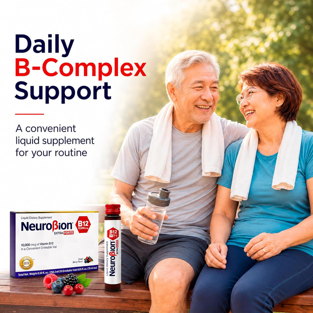 Neurobion Extra Forte B12 10.000 mcg Viales Líquidos - 10 Viales