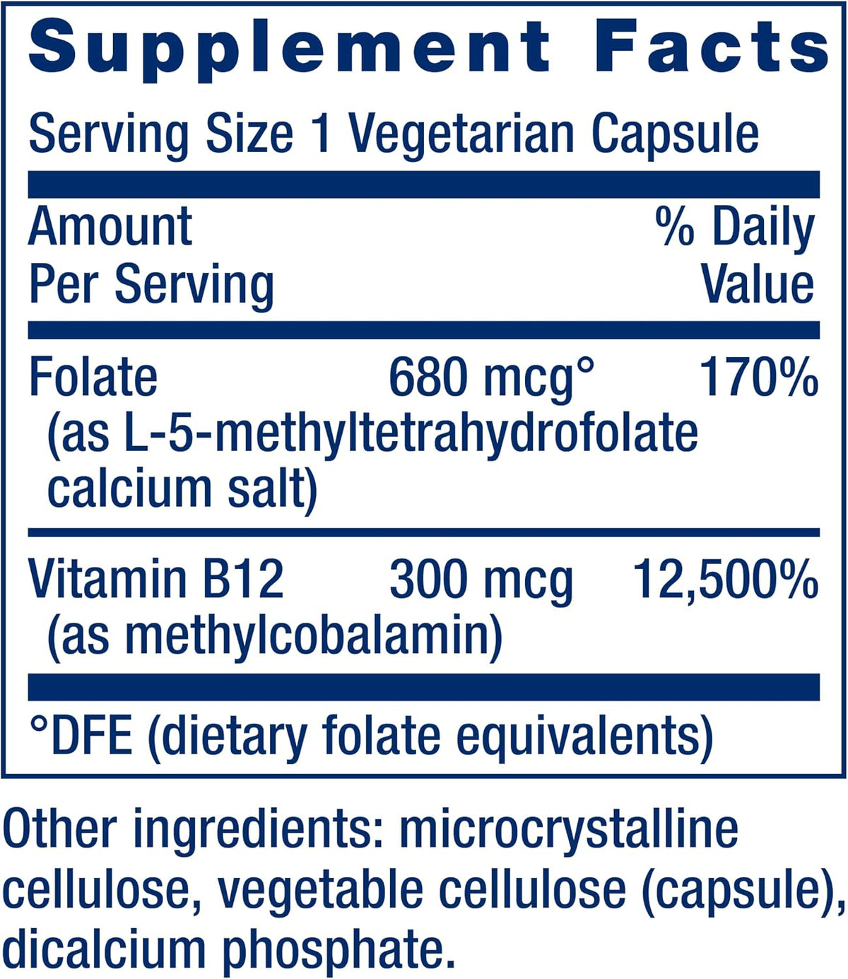Life Extension BioActive Folato y Vitamina – El funcionamiento normal del sistema nervioso. – Image 3