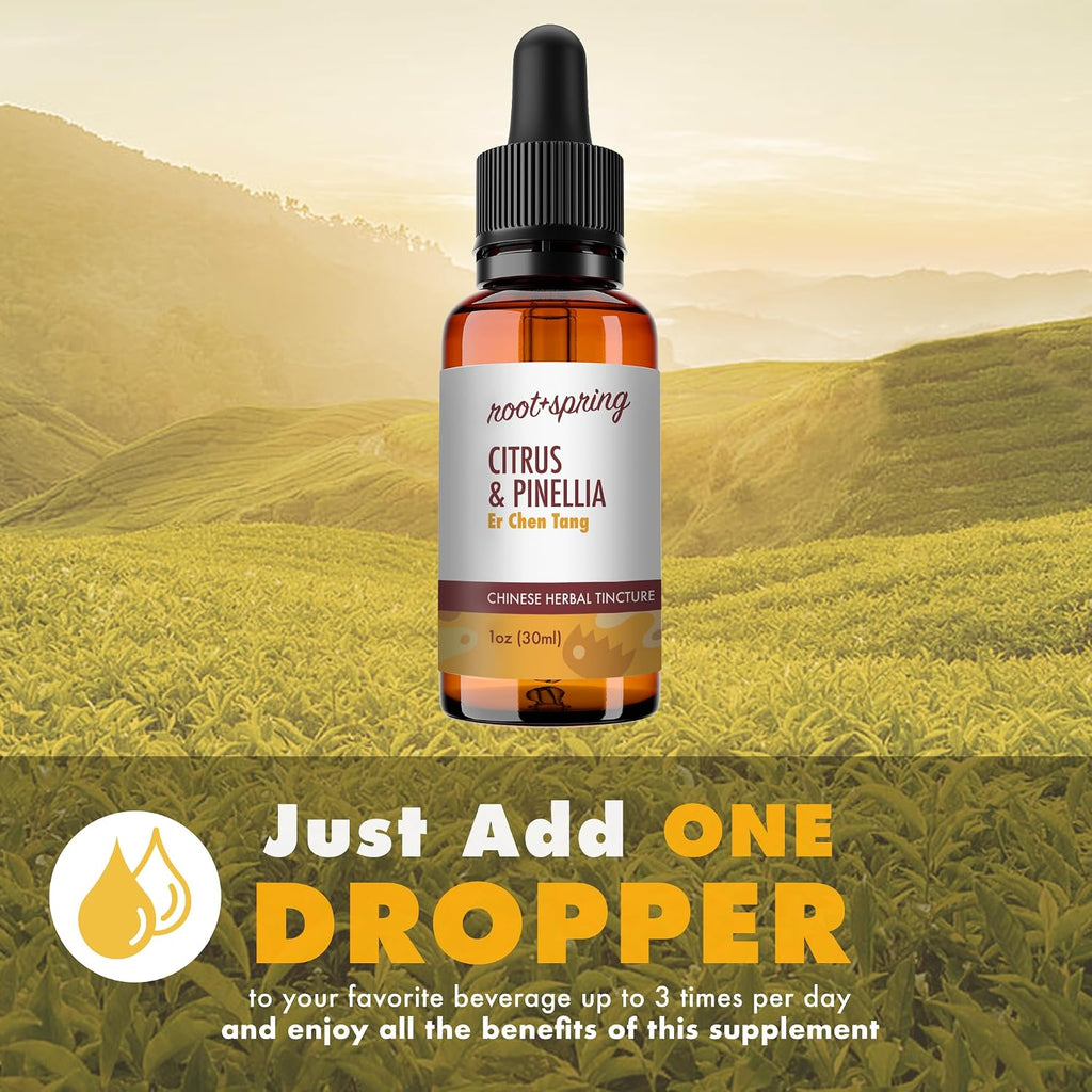 root + spring Citrus & Pinellia – Er Chen Tang – Tintura Herbal (Extracto Líquido) 30 ml