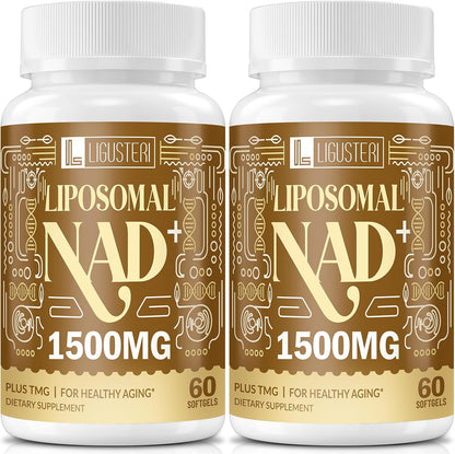 LIGUSTERI 1500 mg NAD+ Liposomal con TMG, – Longevidad saludable: Al apoyar los mecanismos de reparación celular, – Image 8