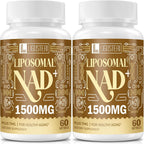 LIGUSTERI NAD+ Liposomal 1500 mg con TMG – 120 Softgels