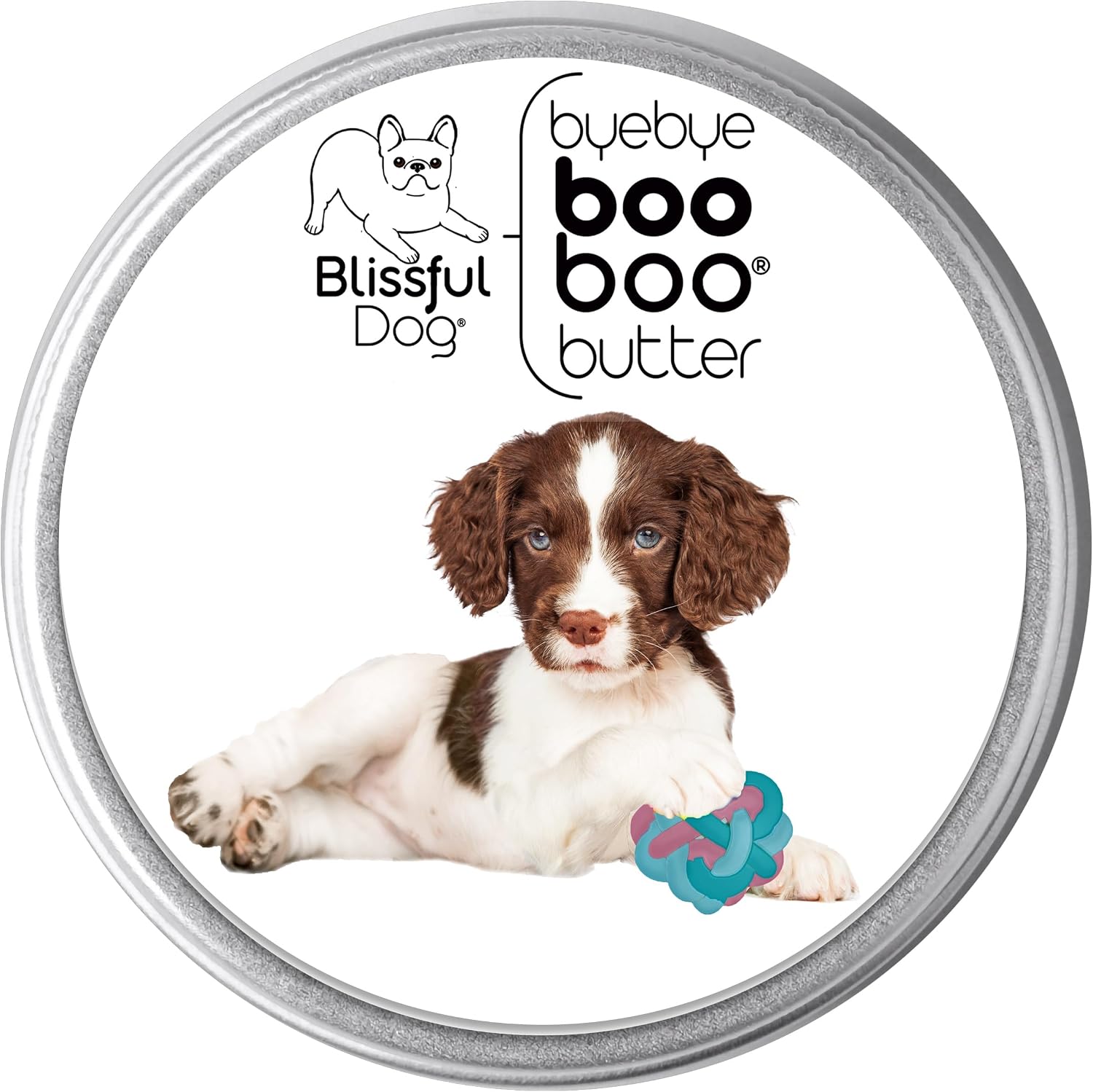 The Blissful Dog Springer Boo Butter - Bálsamo tópico para perros (473 ml)