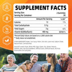 Vitamina B2 Gomitas 400mg – Riboflavina para Energía y Sistema Nervioso – 60 Gomitas Veganas