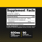 Primaforce Turkesterone 600mg, 90 Cápsulas - Suplemento No Transgénico y Sin Gluten