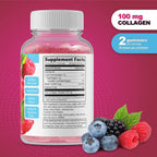 Gominolas de Colágeno y Biotina 10000 mcg - 90 Gominolas Veganas