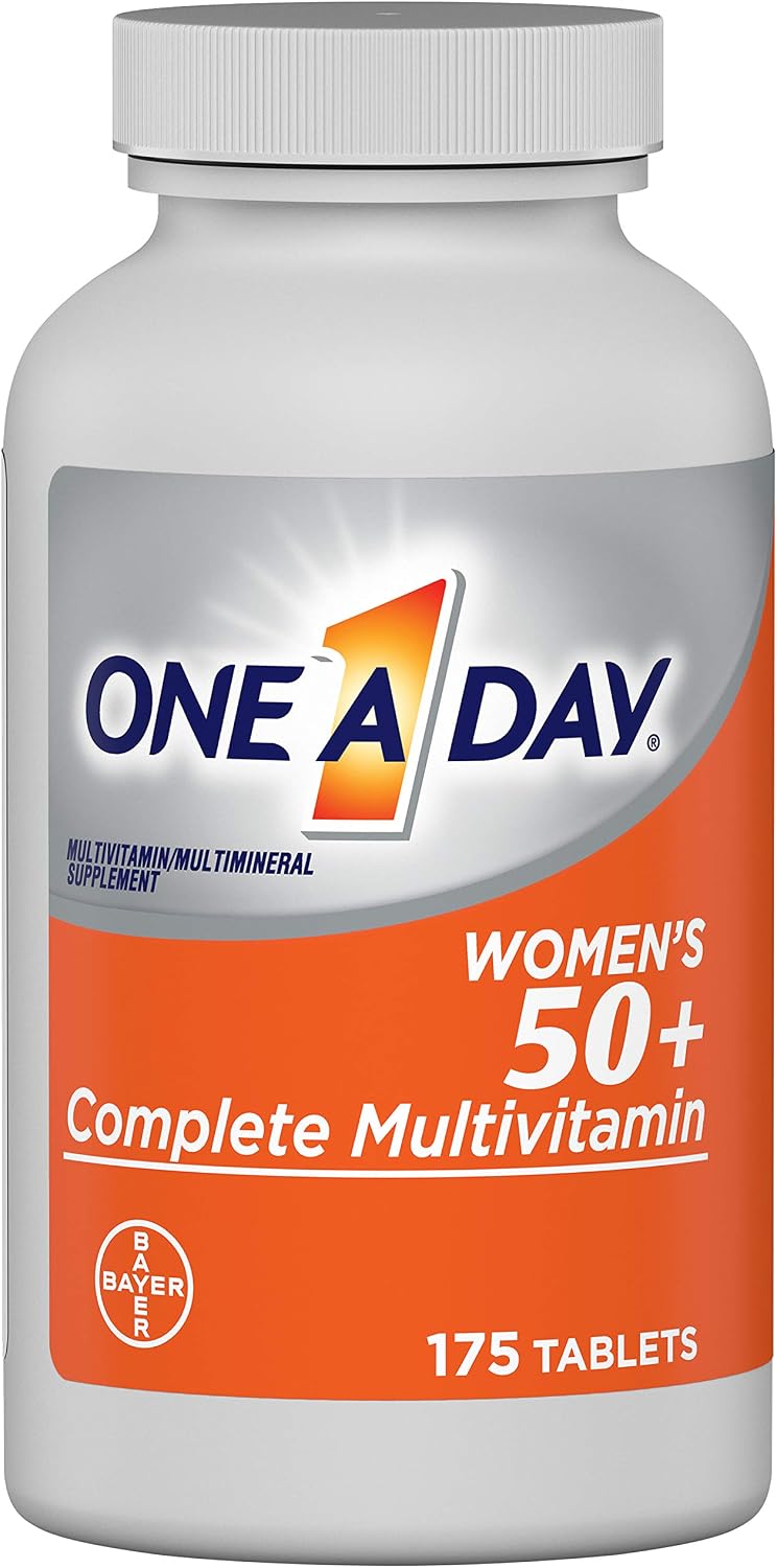 One A Day Mujeres 50+ Multivitamínico, 175 comprimidos