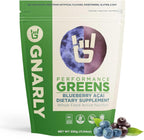 Gnarly Nutrition Superfood Greens - Blueberry Acai - Polvo de Superalimentos Orgánico