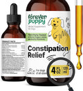 Forever Puppy Alivio del Estreñimiento para Perros, 4 oz (118 ml) - Stool Ease con Musgo de Mar y Olmo Resbaladizo