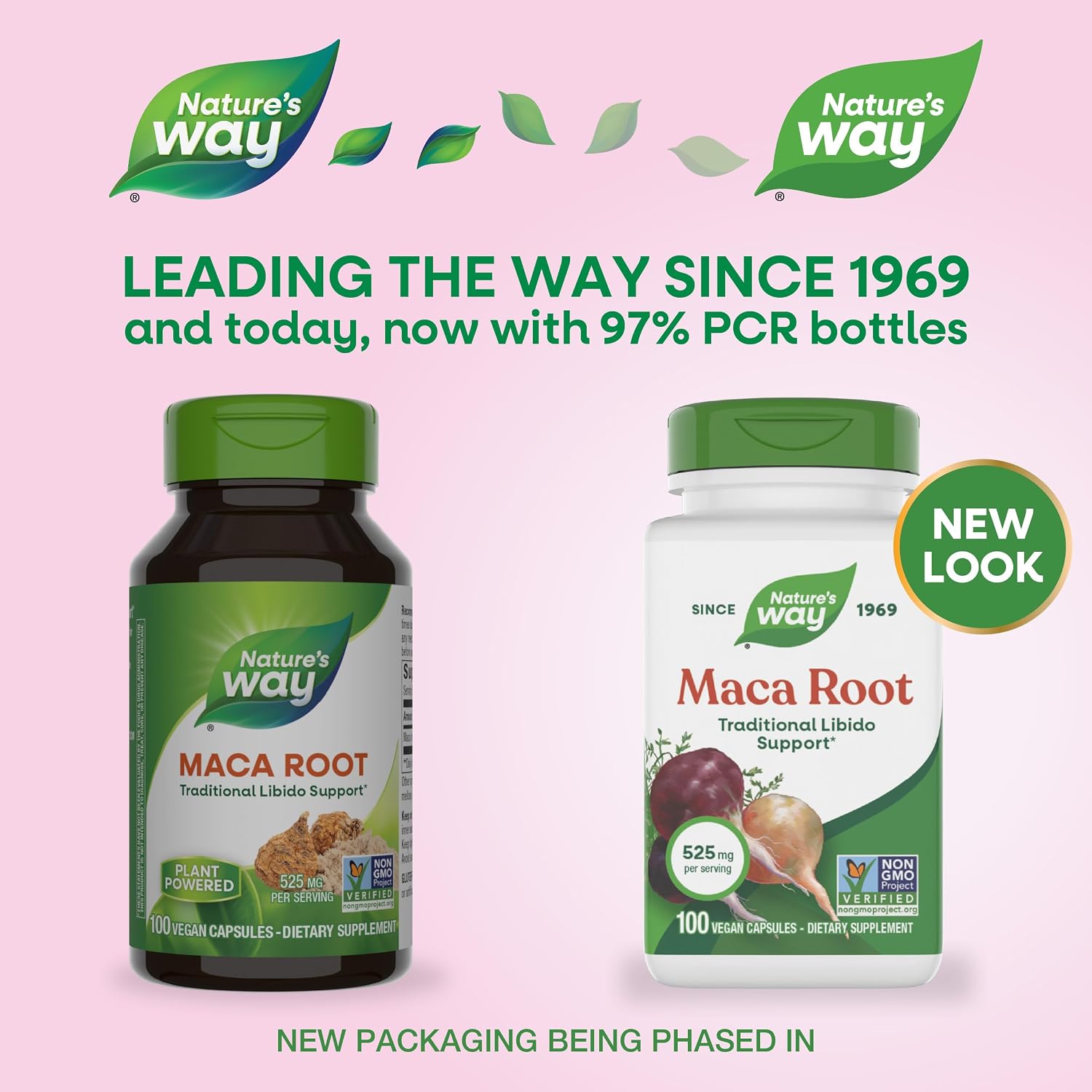 Nature's Way Maca Root - Apoyo Tradicional para la Libido*, 525 mg por Dosis, 100 Cápsulas Veganas (El Envase Puede Variar)
