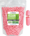 XPRS Nutra Cápsulas Vacías Veganas Tamaño 0 - 1000 uds (Rosa)