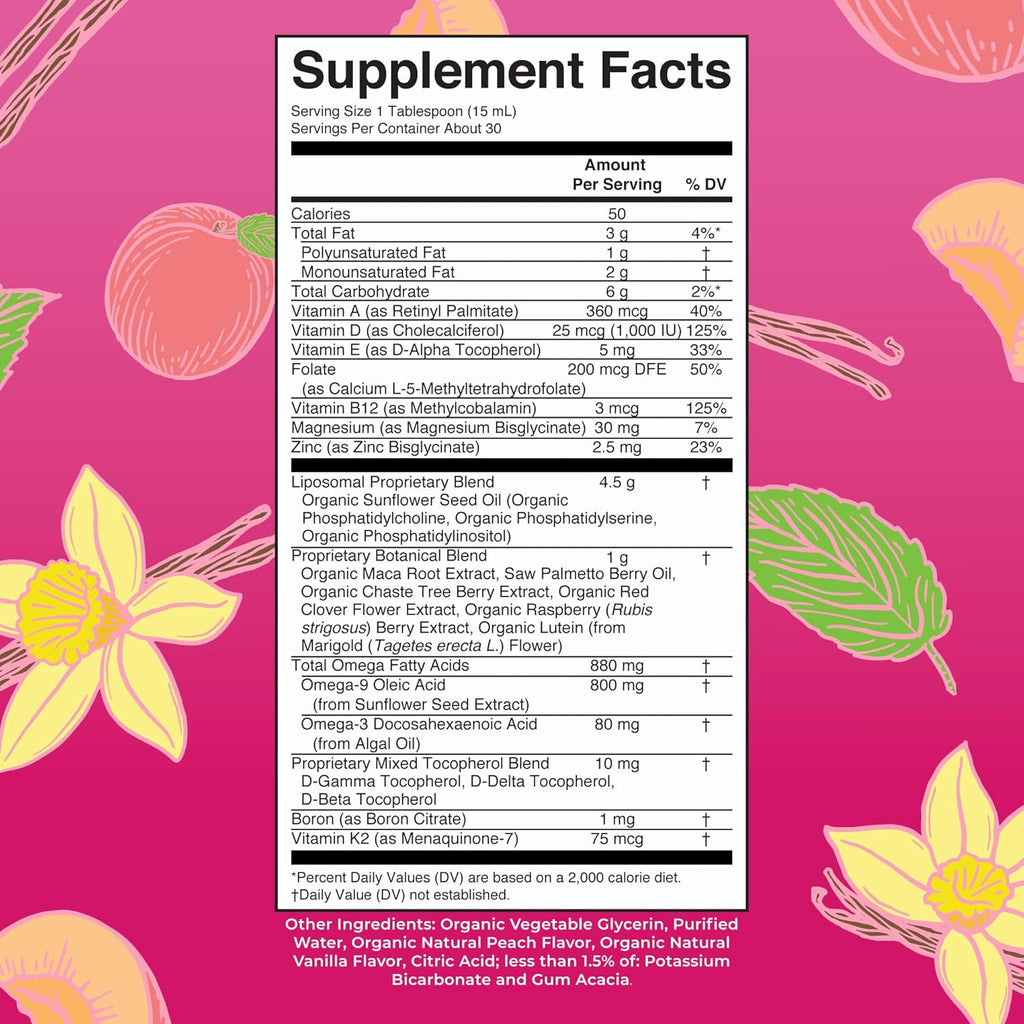 MaryRuth's Multivitamínico Liposomal para Mujeres 40+ - 450 ml