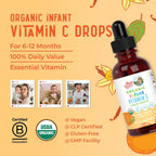 MaryRuth's Gotas Líquidas de Vitamina C Orgánica para Bebés (6-12 Meses)
