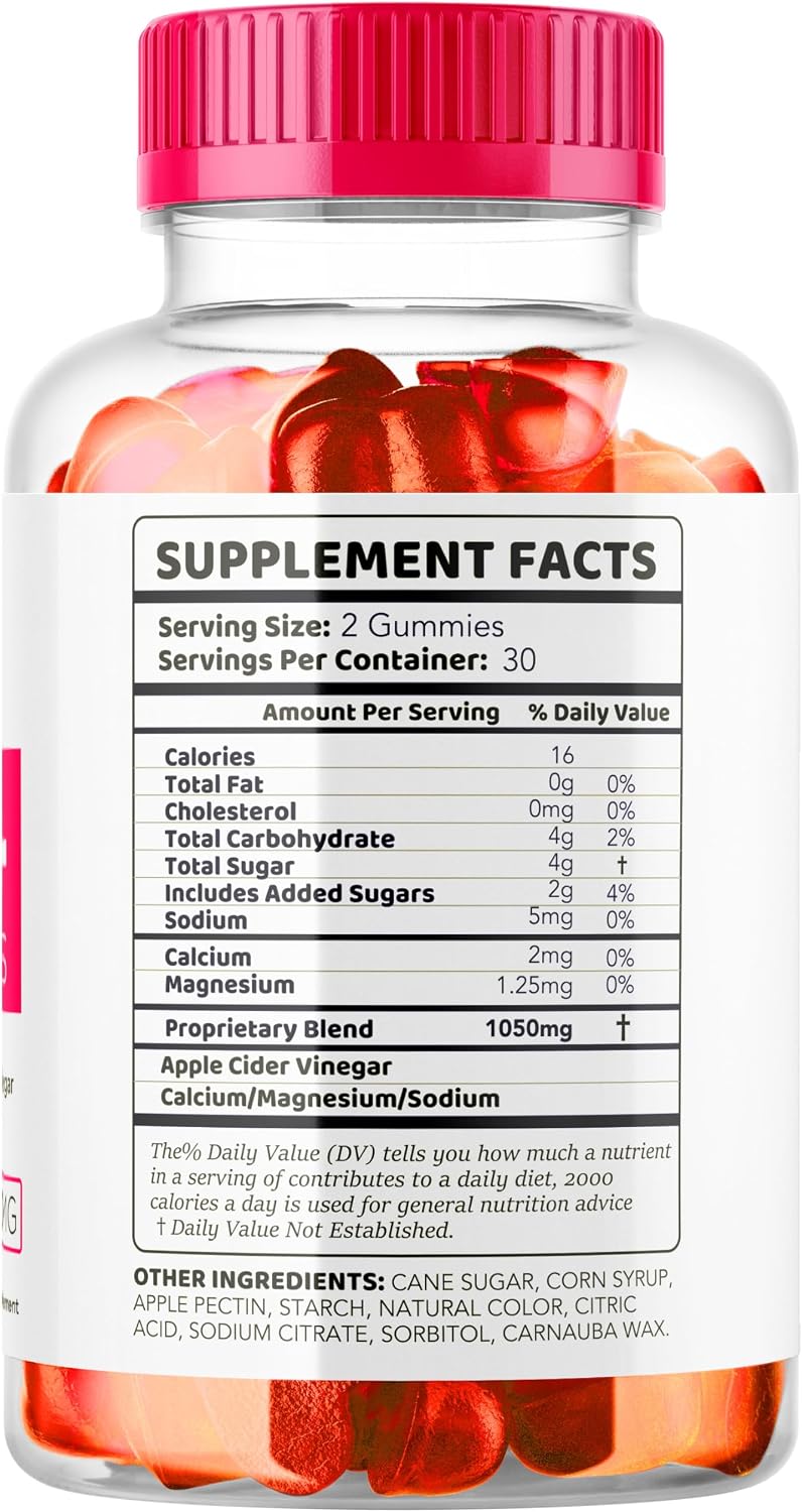 Boostline Keto ACV Gummies - 60 Gominolas para 30 Días