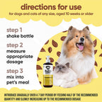 Buddycare Aceite de Linaza - 500 ml - Suplemento Natural para Perros y Gatos - Rico en Ácidos Grasos Omega-3 para un Pelaje y Piel Saludables