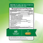 Nature's Truth Brain Up Cápsulas Blandas | 60 uds | con L-Teanina, Bacopa, B-12 y MCT