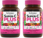 Dr. Schulze's Super-C Plus - Complejo de Vitamina C con Superalimentos - 2 oz (20 porciones)
