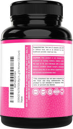 Cápsulas de Inositol (Myo-Inositol) 1000 mg por dosis, 120 cápsulas