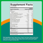 SmartyPants Vitaminas Prenatales Orgánicas para Mujeres, Gominolas Multivitamínicas: Biotina, Metilfolato, Omega 3 (ALA), Vitamina D3, C, Vitamina B12, B6, A, K2 y Zinc, Colina, Vegetariano, 120 unidades (Suministro para 30 días)