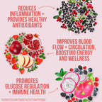 NAKED Reds Superfood Powder - Mezcla de Frutas Rojas, 28 porciones